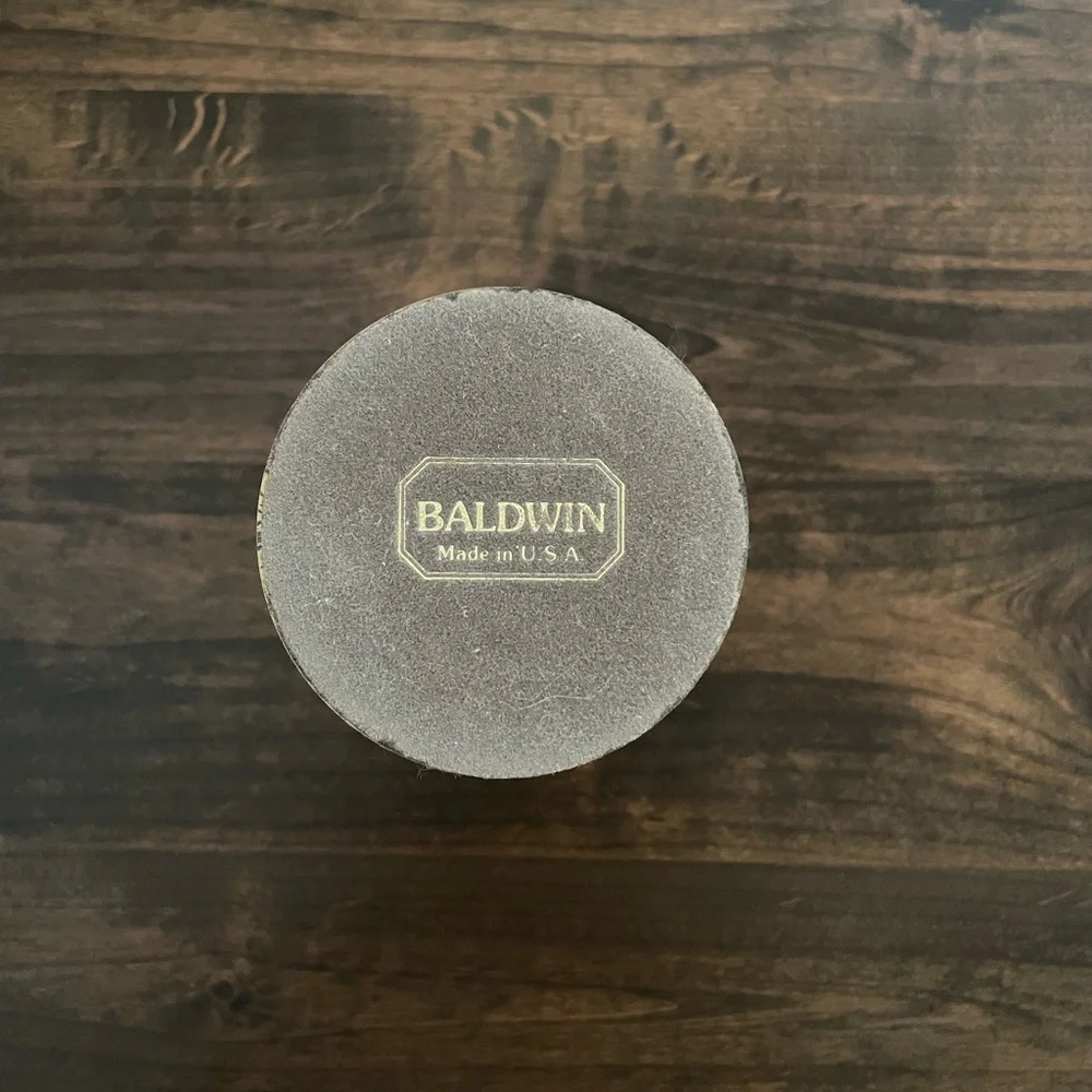 Vintage Baldwin Brass Candle Holder 7 1/2”
